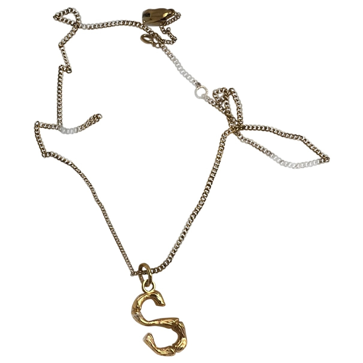 Alphabet necklace Celine Gold in Gold 